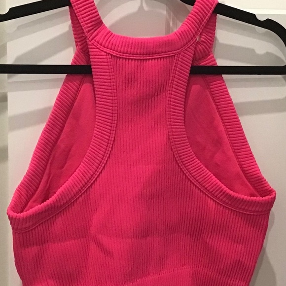 aerie ribbed racer back crop top size xl - Picture 3 of 3